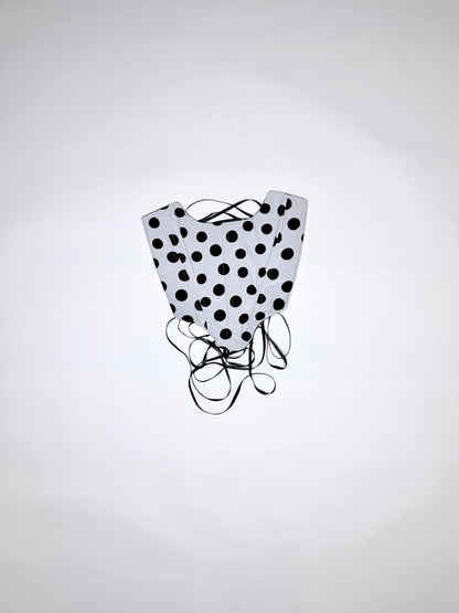 Black and White Polka