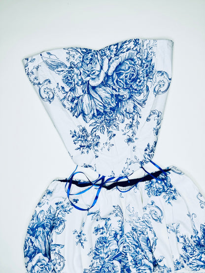 Blue Floral Set