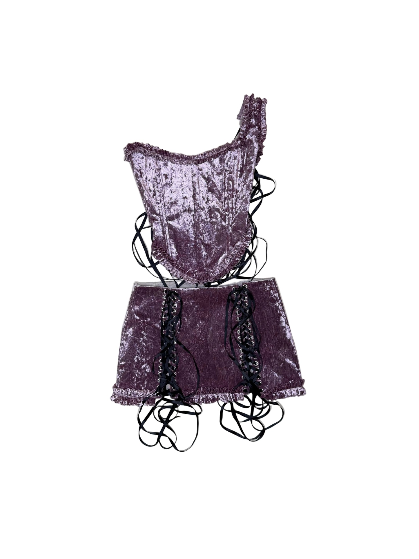 Crushed Velvet Set