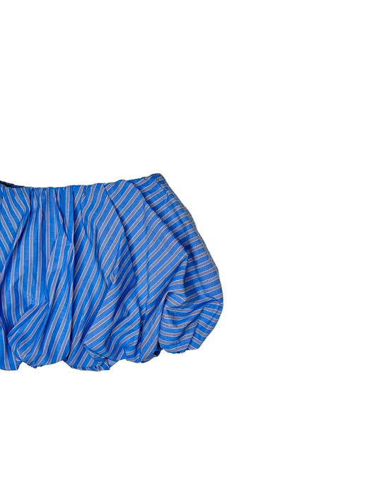 Blue Pinstripe Bubble