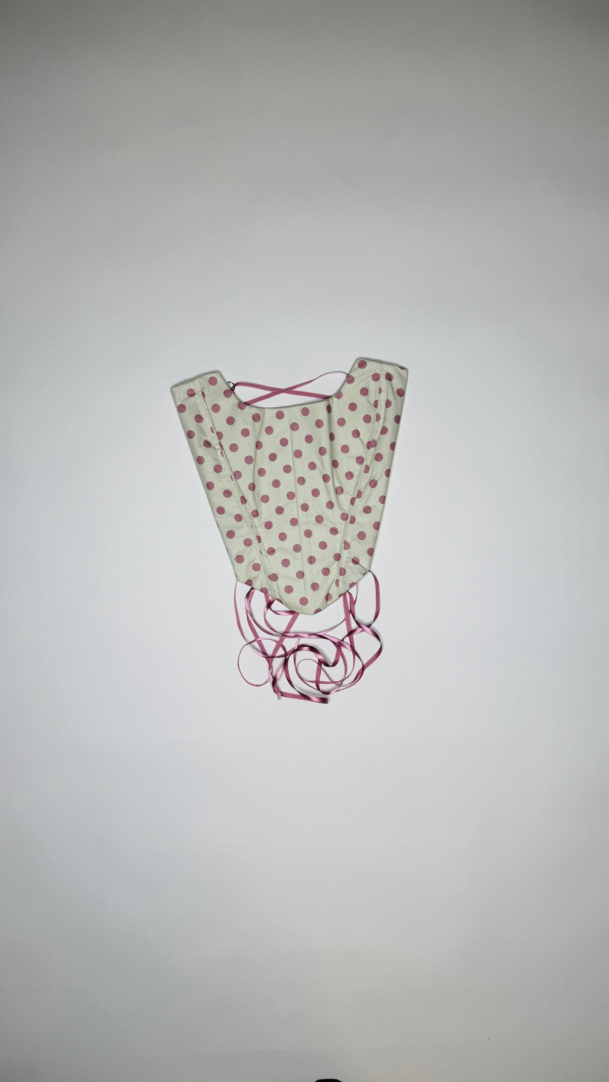Pink and White Polka Dot