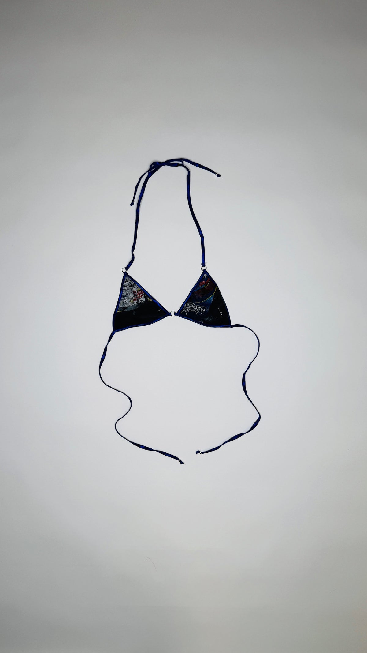 Grey Racing Bikini