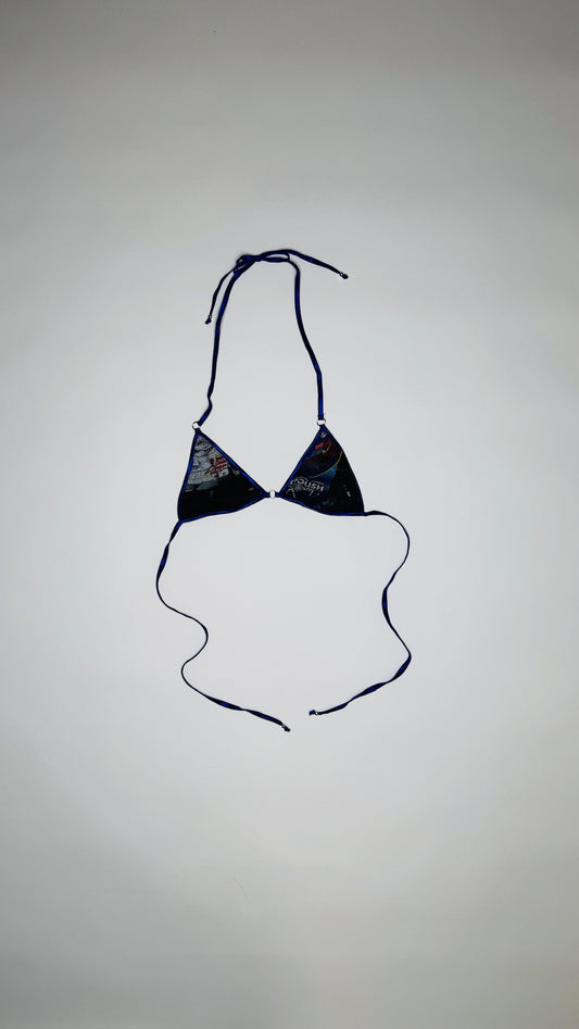 Grey Racing Bikini