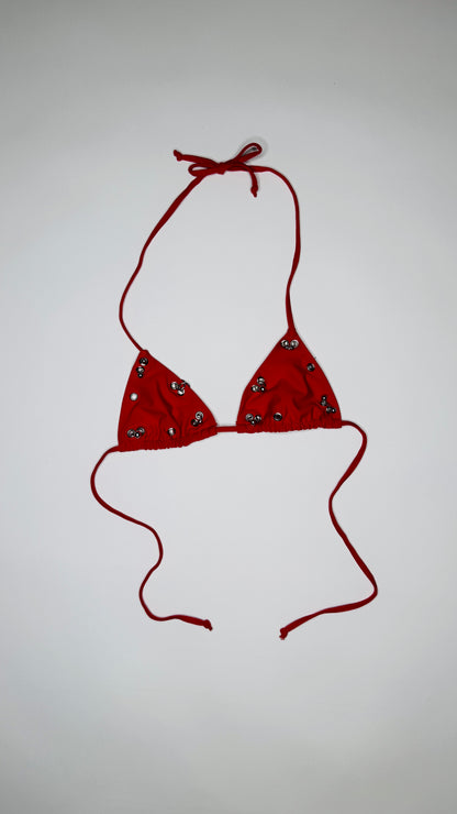 Red Pierced Bikini