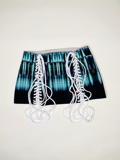 Digital Marble Lace-Up