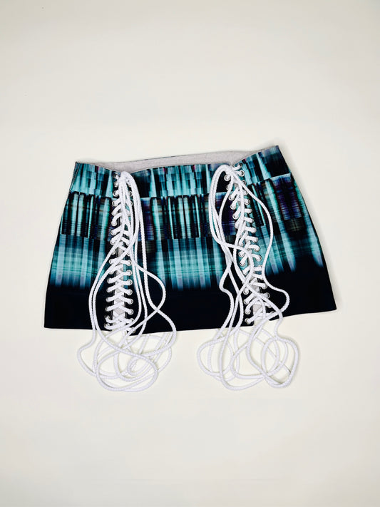 Digital Marble Lace-Up