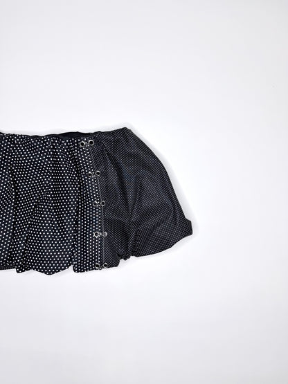Split Polka Dot Skirt