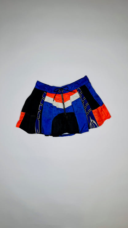 Moto Pleated Skirt