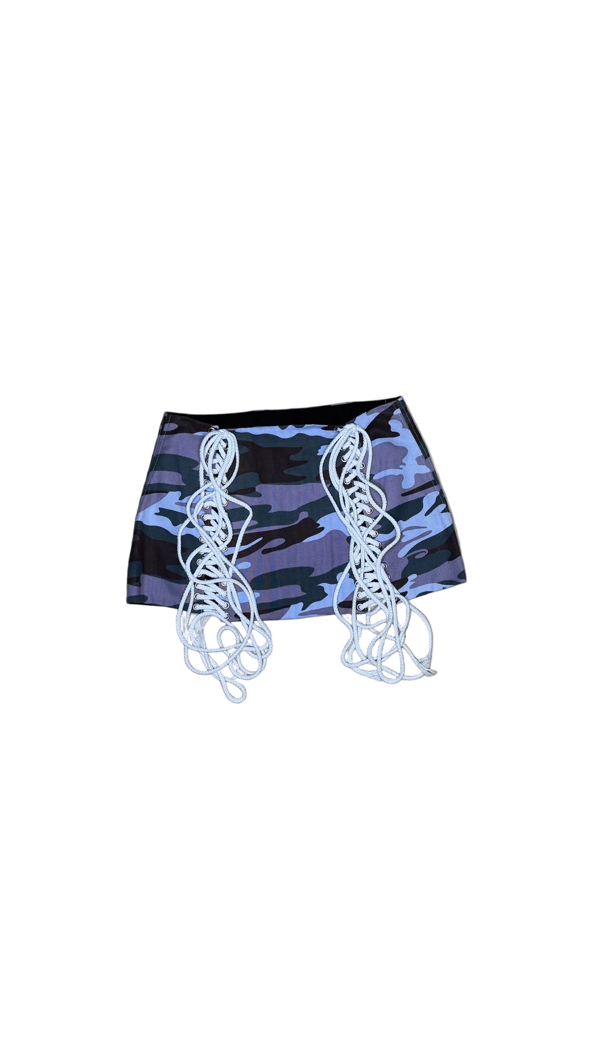 Purple Camo Lace-Up