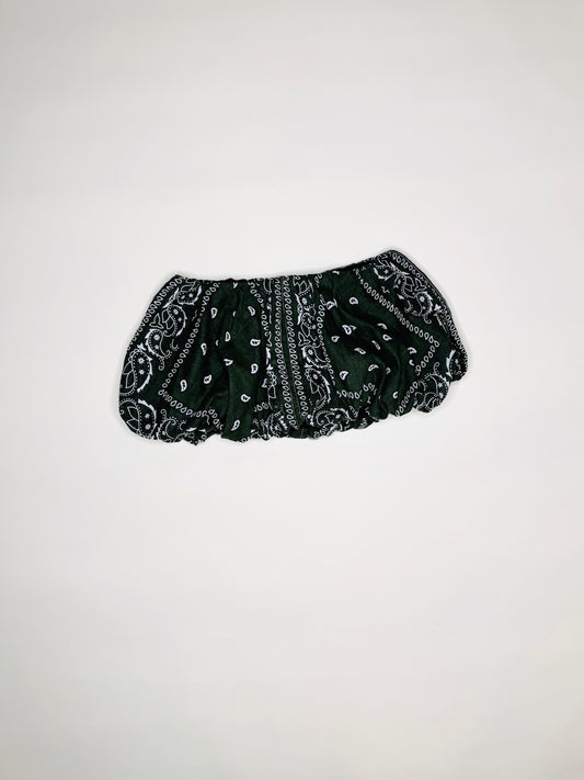 Dark Green Bandana Bubble
