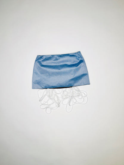Blue Jersey Skirt