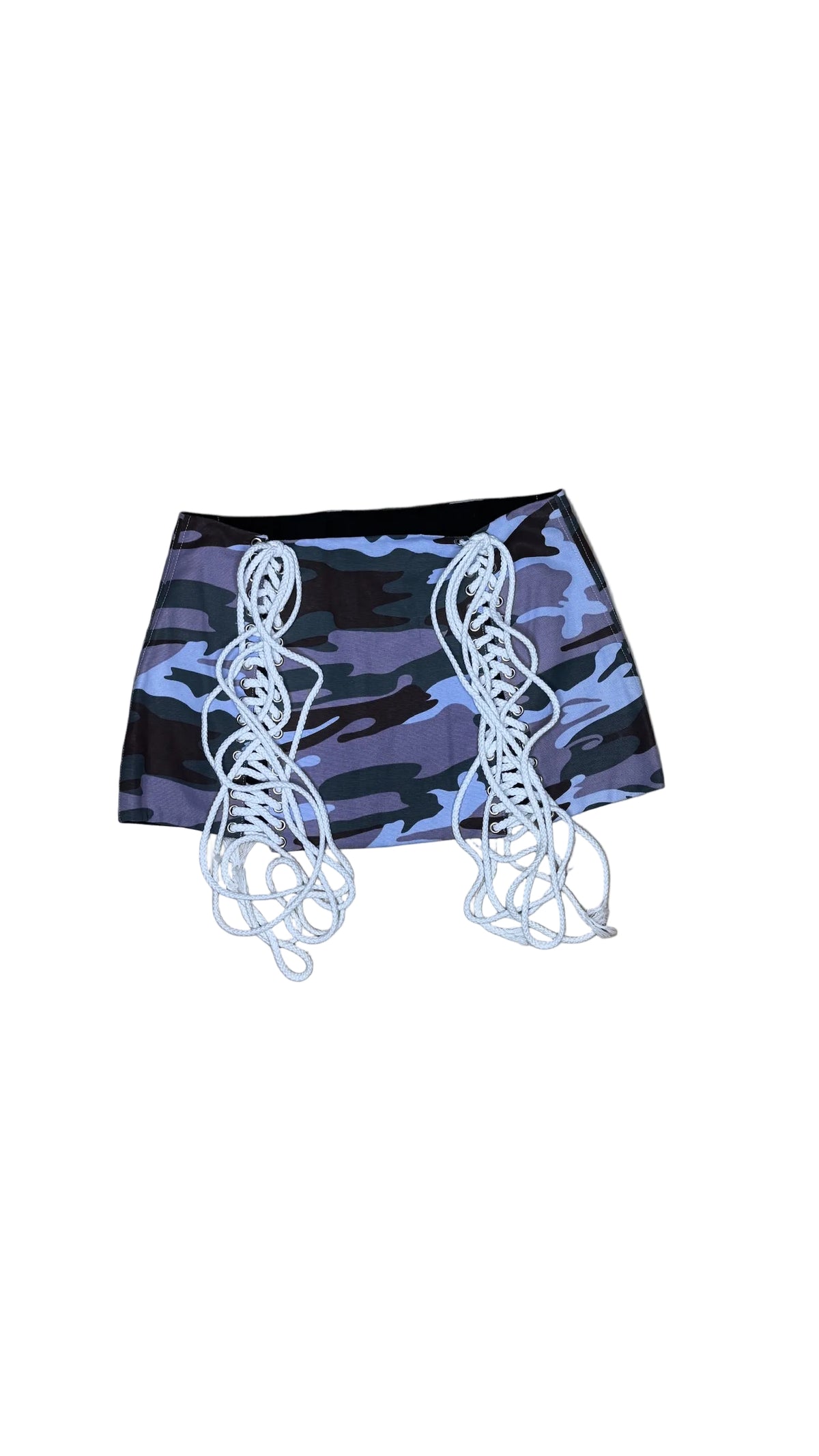 Purple Camo Lace-Up