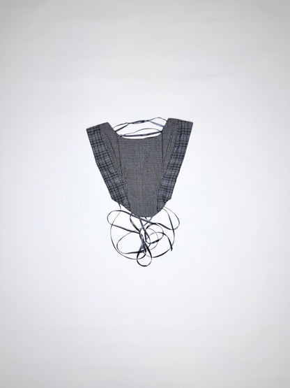 Split Grey Plaid