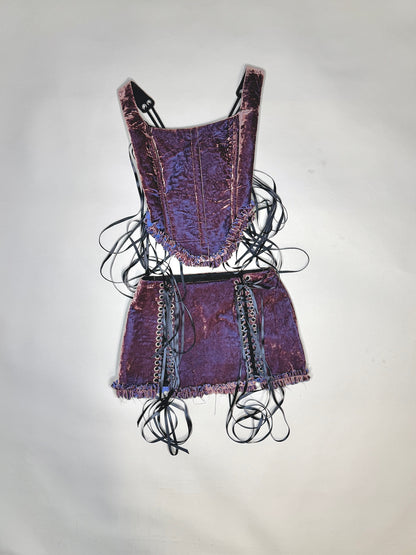 Crushed Velvet Set