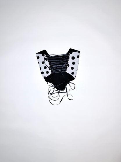 Black and White Polka