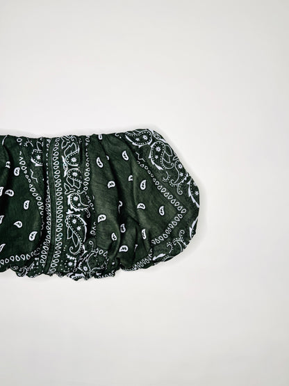 Dark Green Bandana Bubble