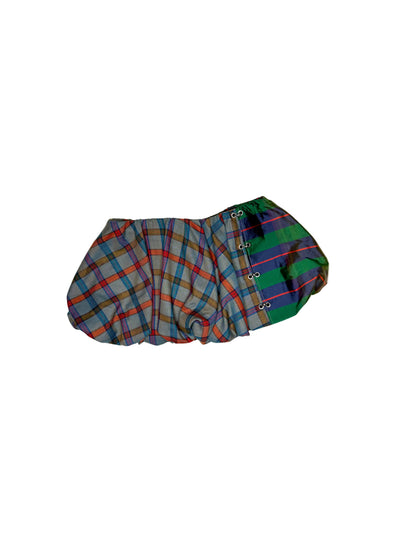 Split Pierced Plaid
