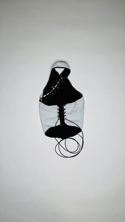 Grey Scuba Jade Top