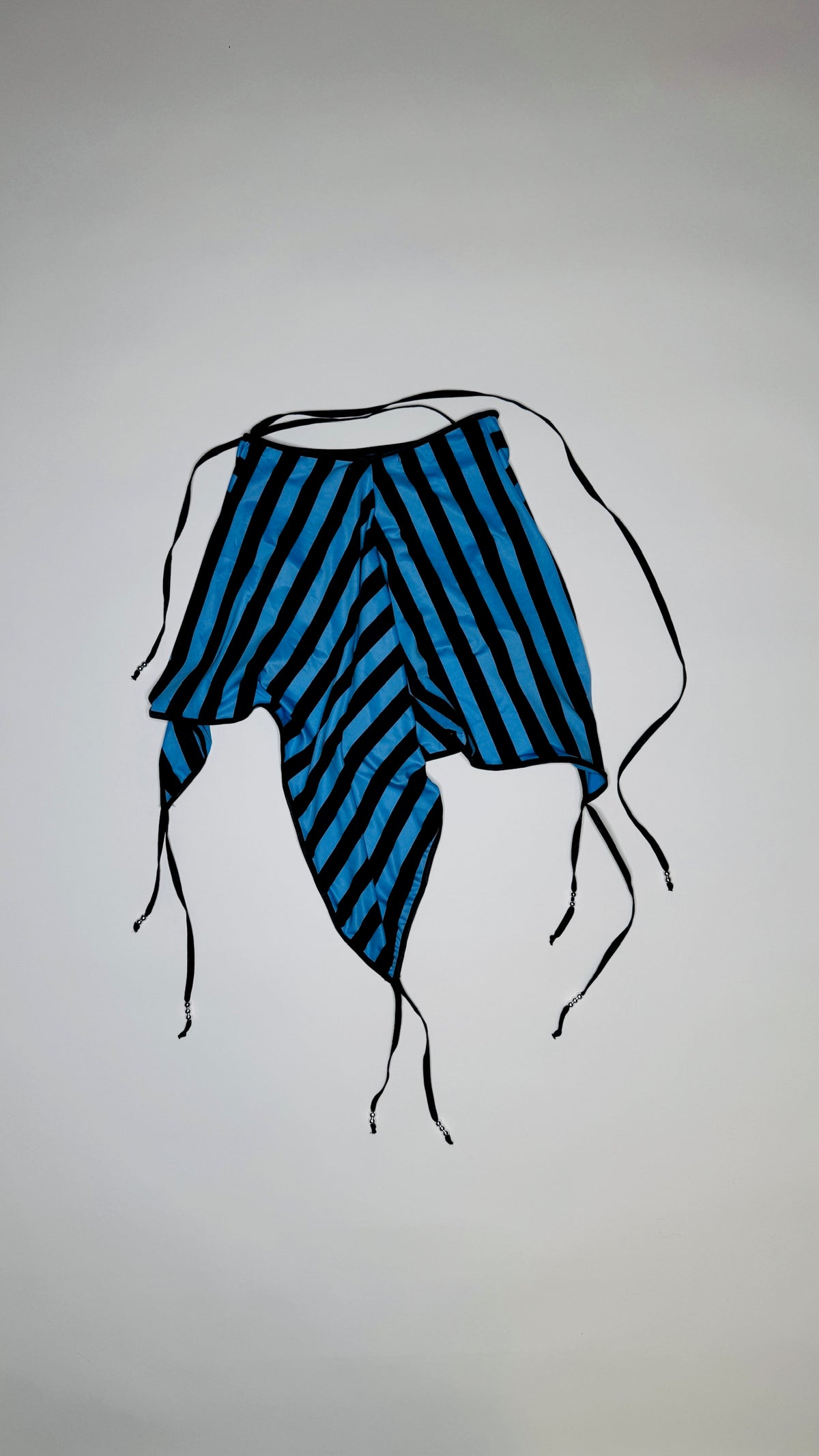 Blue and Black Striped Dolly