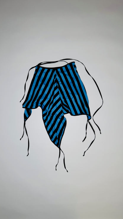 Blue and Black Striped Dolly