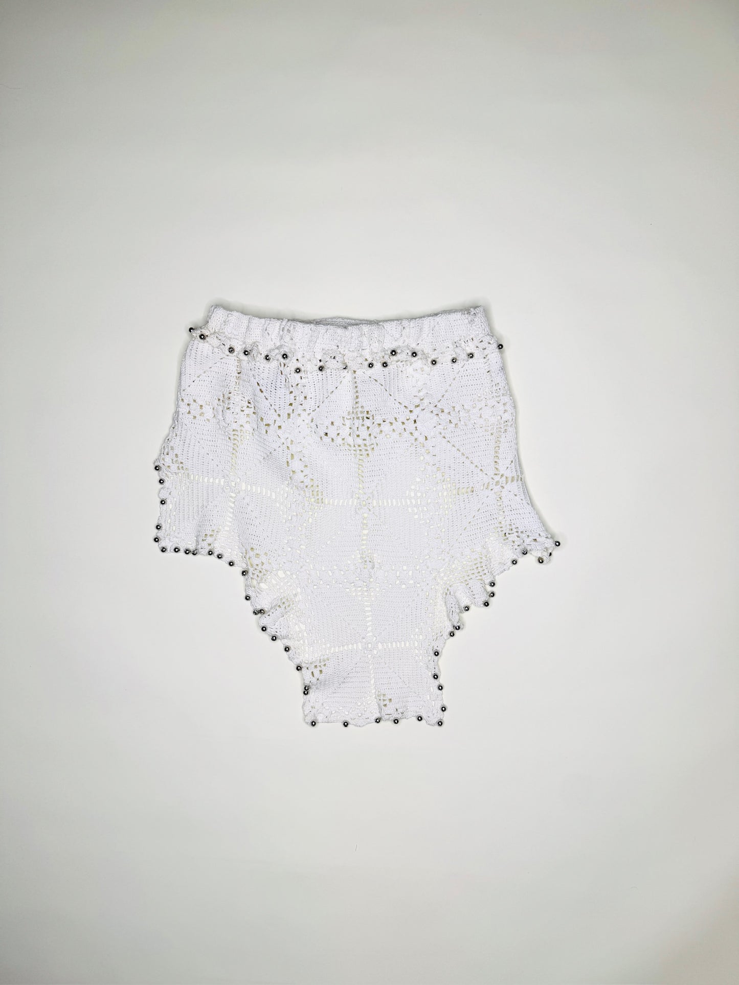 Beaded Crochet Skirt
