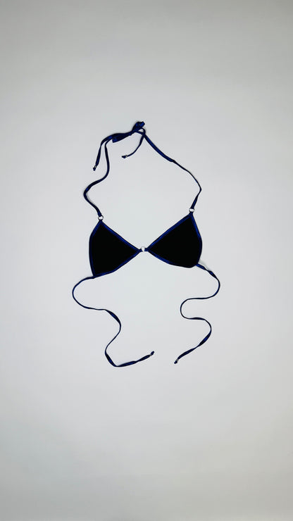 Grey Racing Bikini