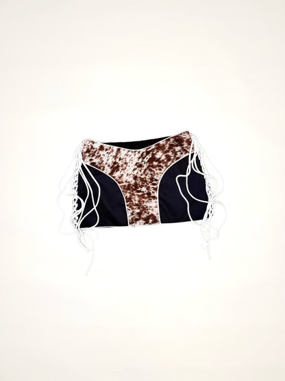 Brown Cow Skirt