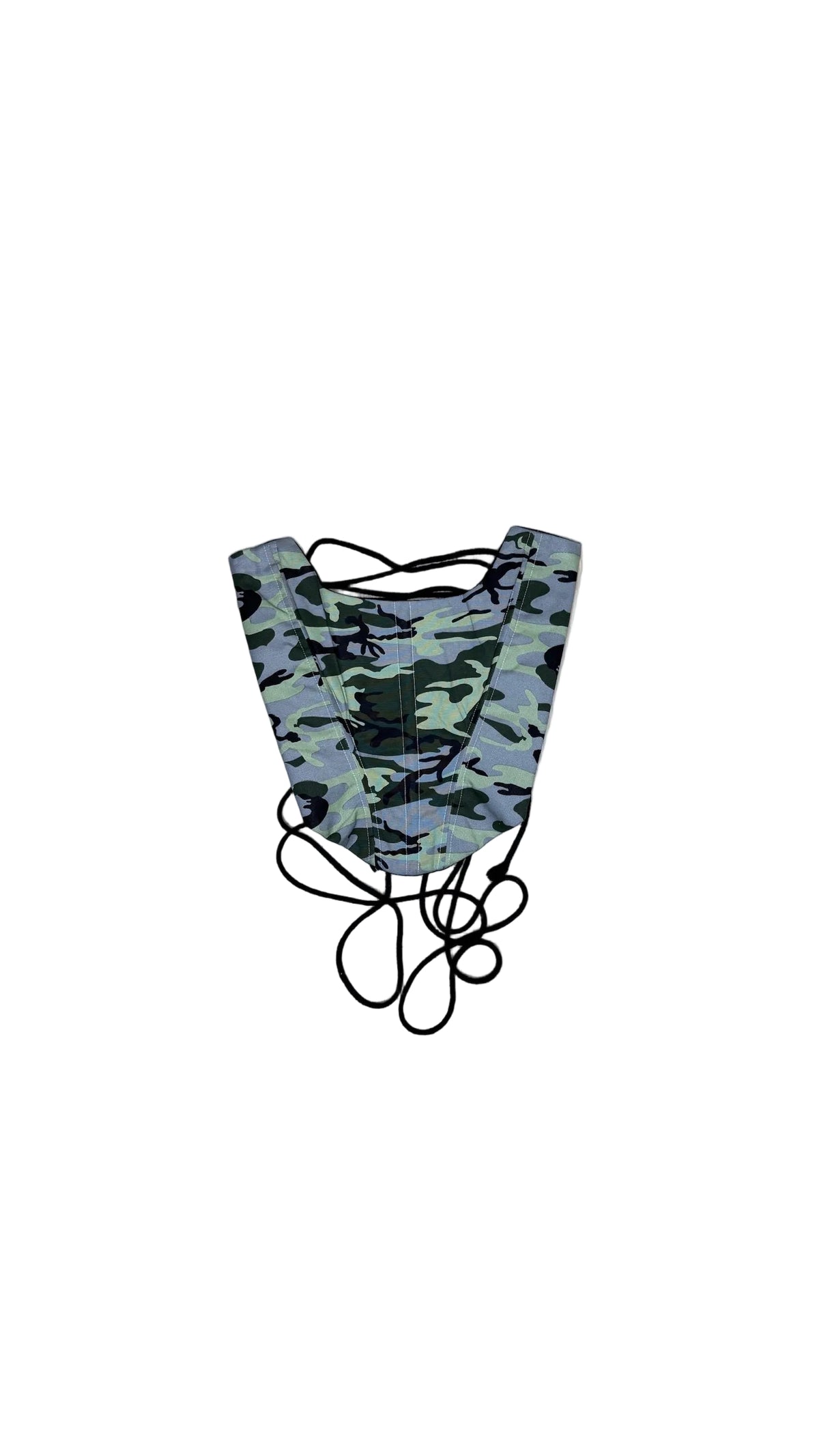 Green Camo Corset