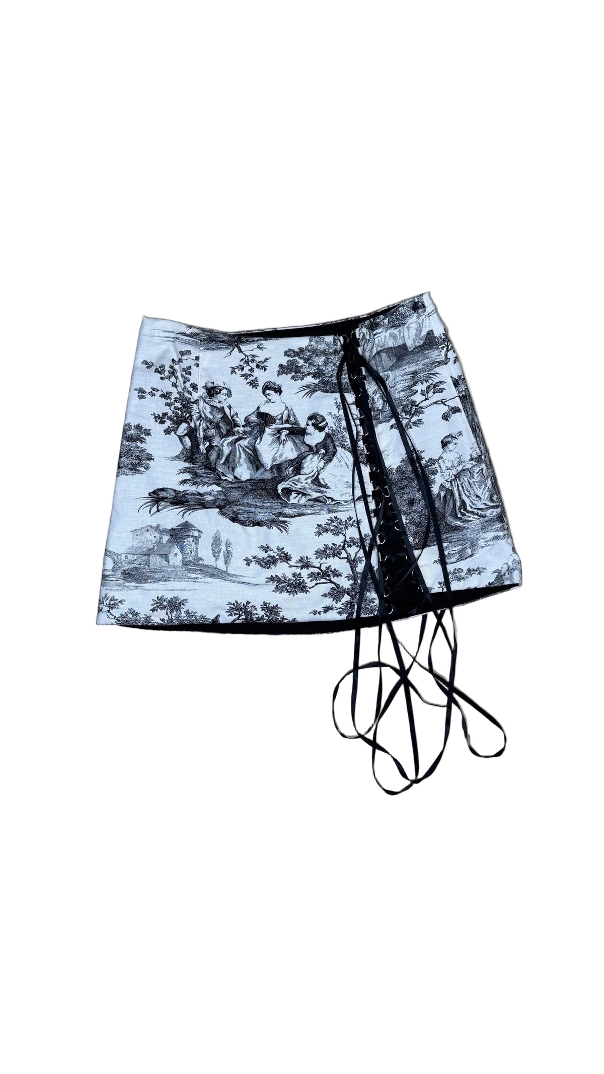 Black Toile Skirt