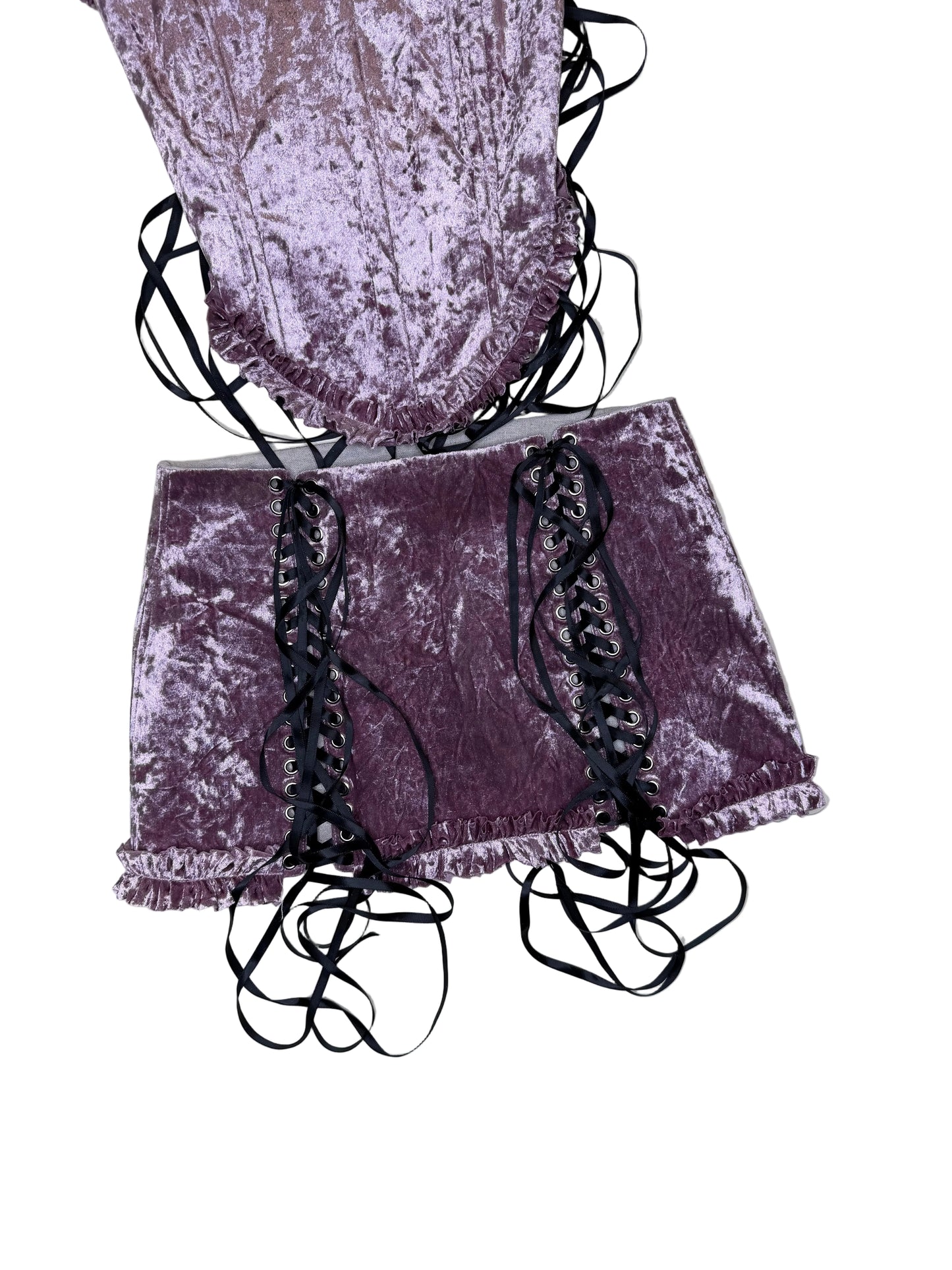 Crushed Velvet Set