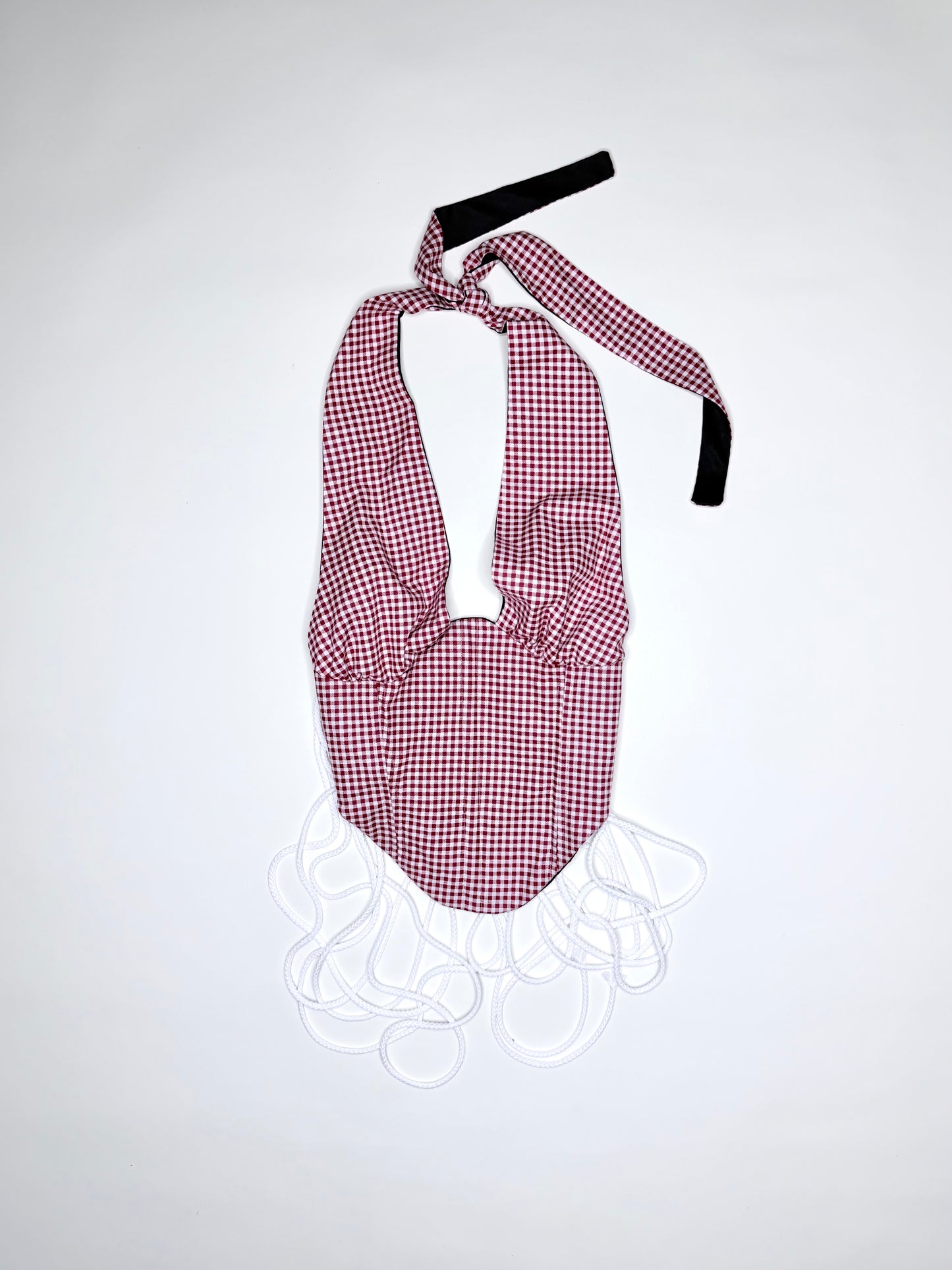 Red Gingham Halter