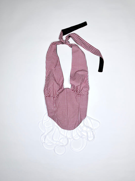 Red Gingham Halter