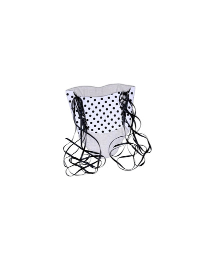 White and Black Polka Dot