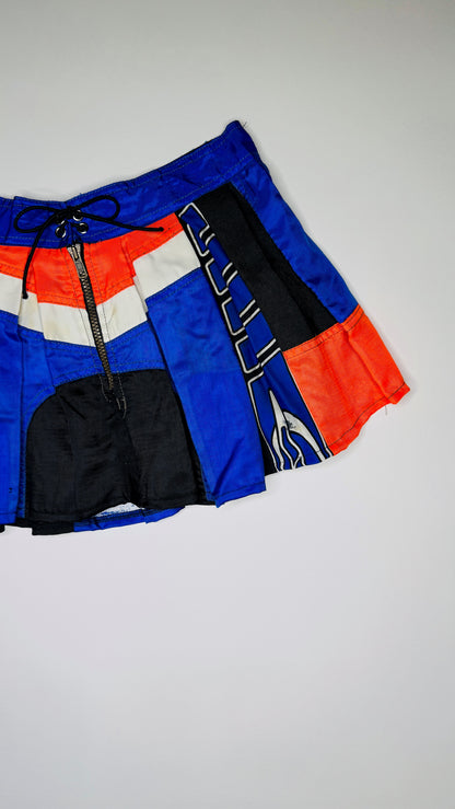 Moto Pleated Skirt