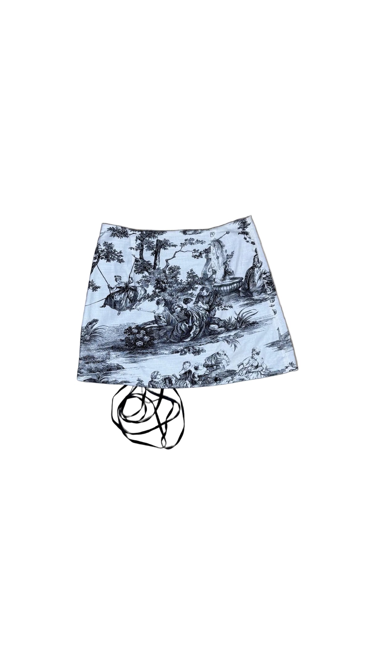 Black Toile Skirt