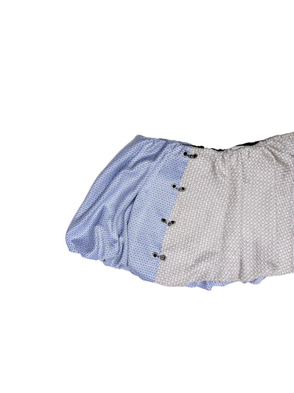 Split Plaid Bubble