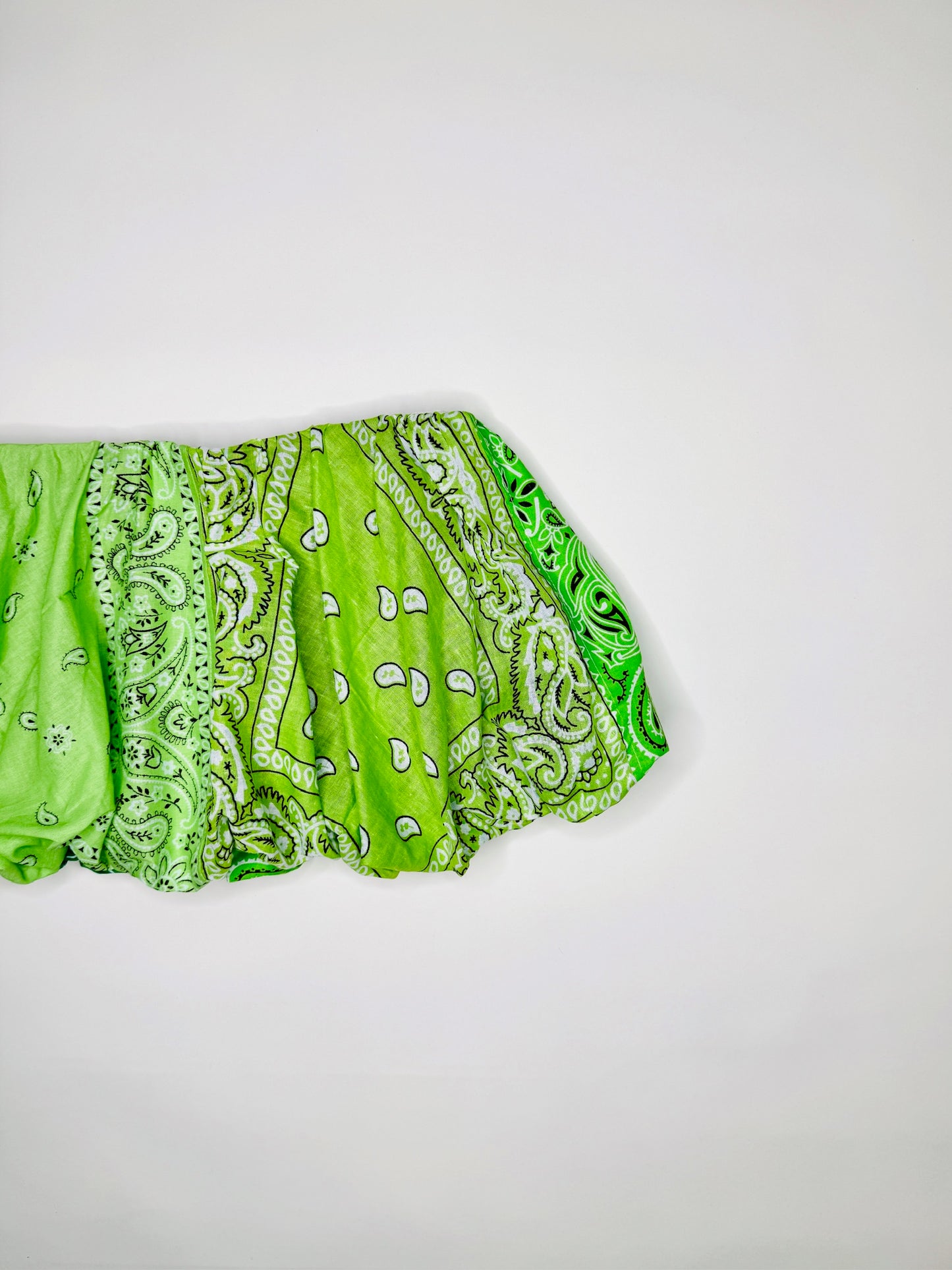 Lime Green Bandana Bubble