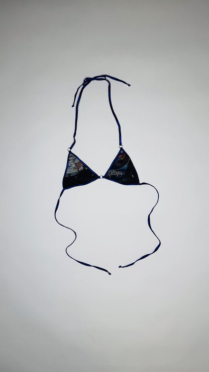 Grey Racing Bikini