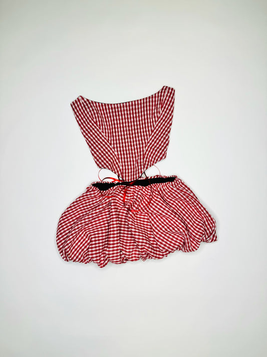 Gingham Bubble Set