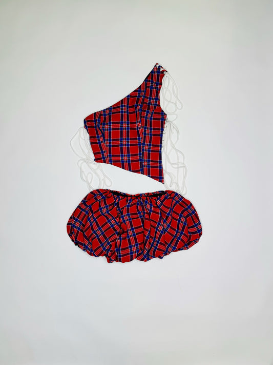 Plaid Bubble Set