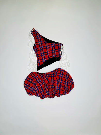 Plaid Bubble Set