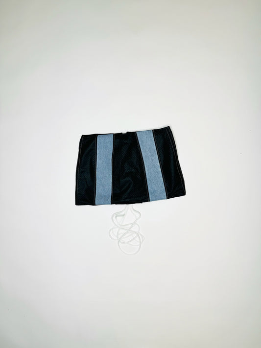 Jersey Denim Skirt