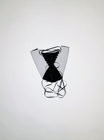 White Mini Polka Dot