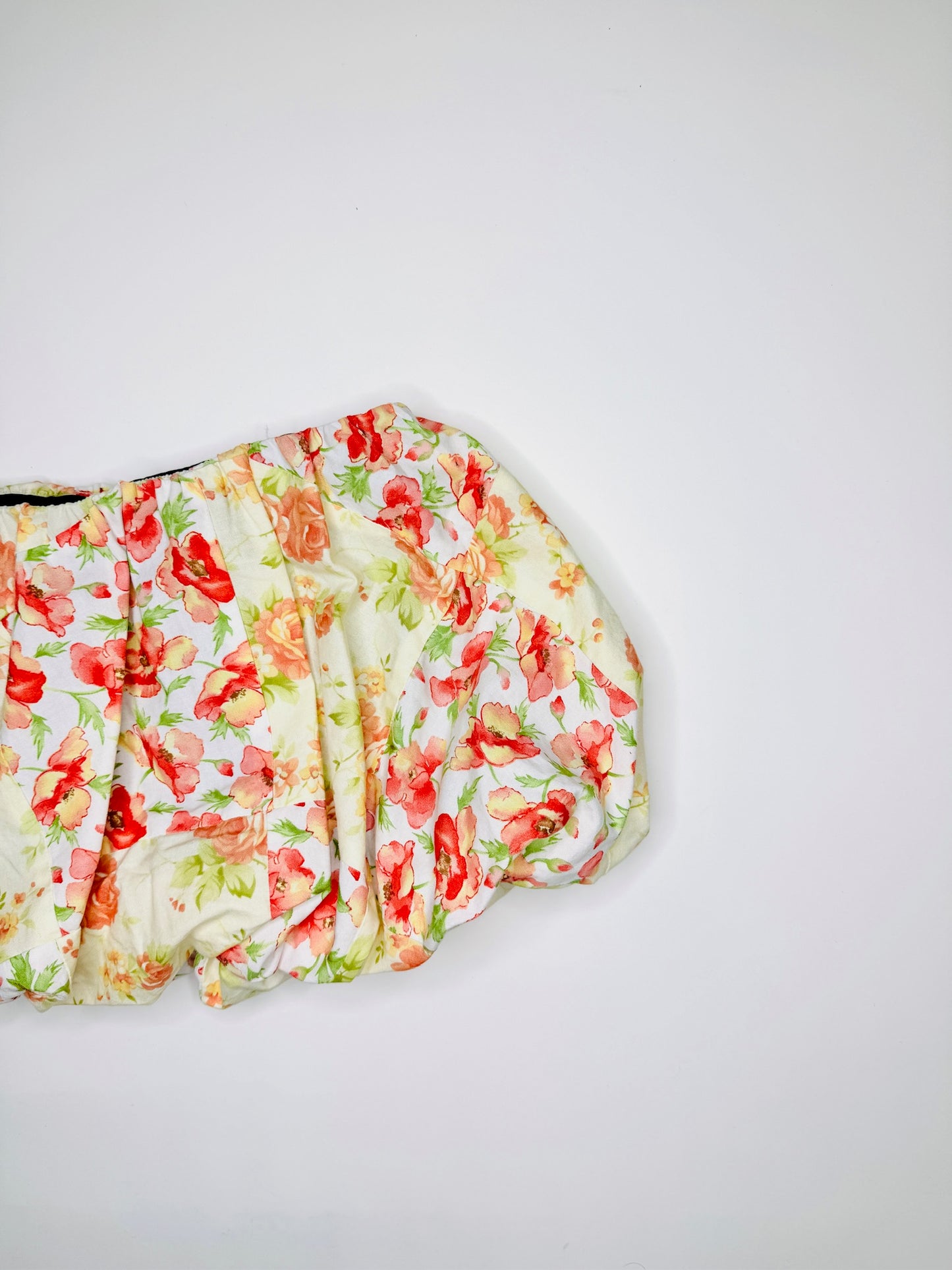 Floral Quilt Bubble Skirt
