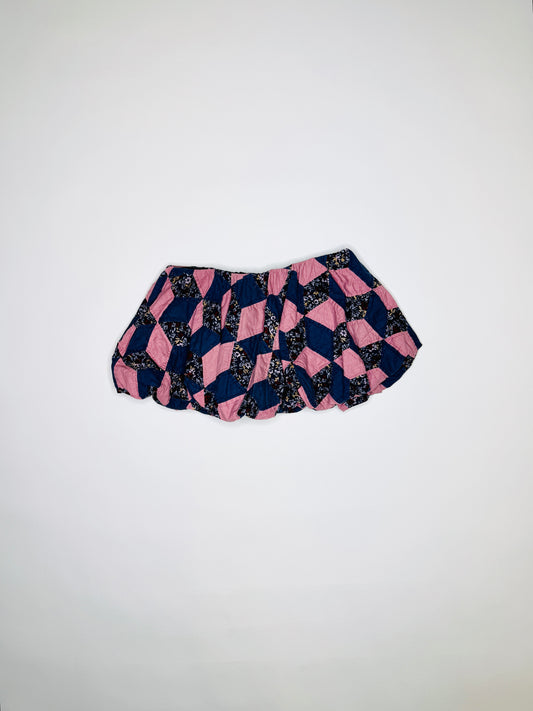 Vintage Quilt Bubble Skirt
