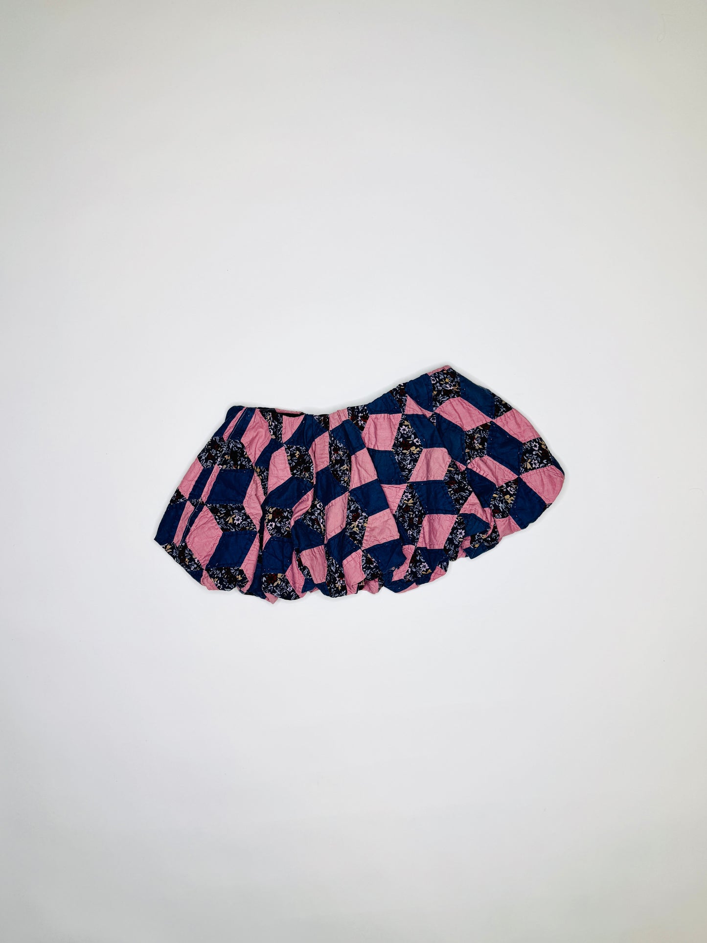 Vintage Quilt Bubble Skirt