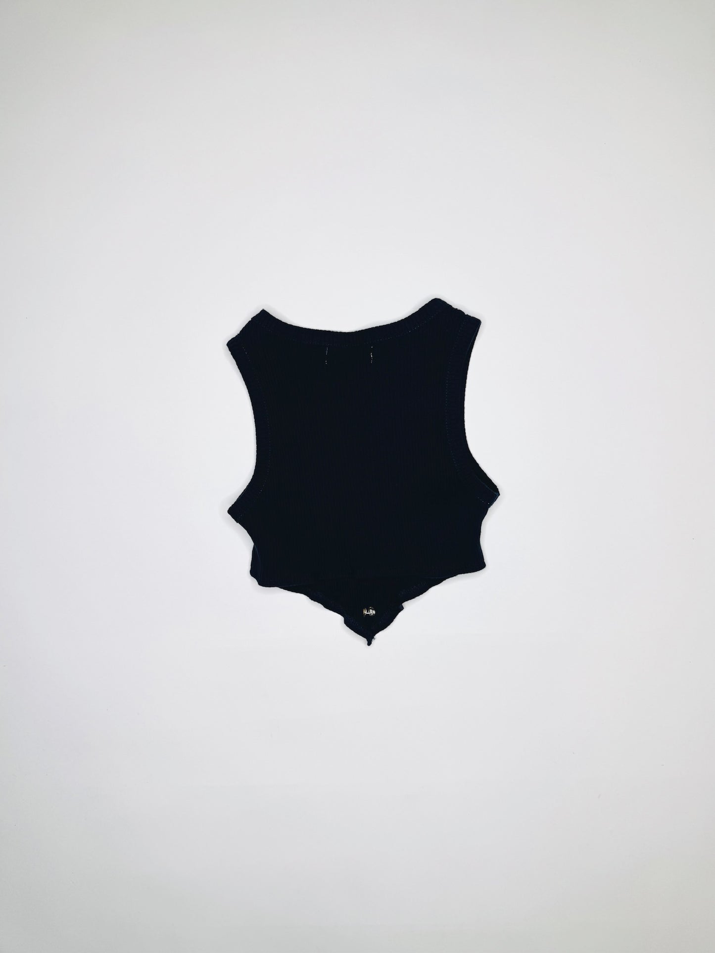 Ribbed Cropped Colorful Tank