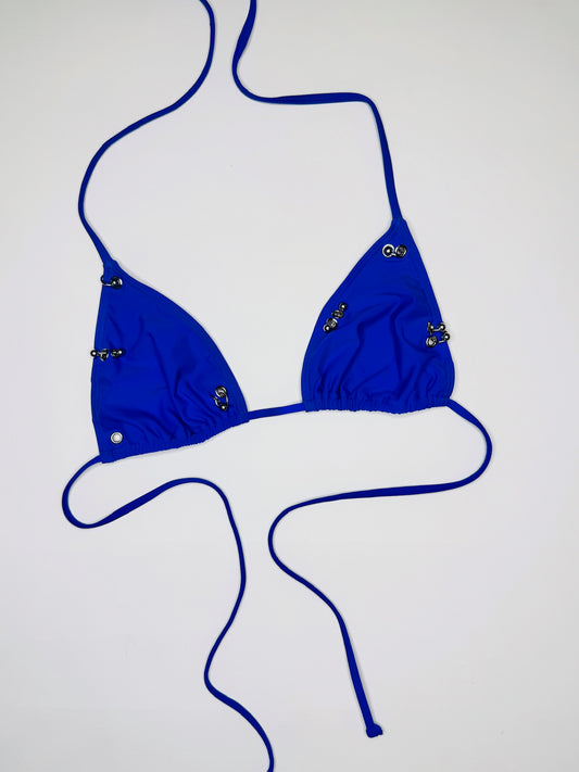 Royal Blue Pierced Bikini